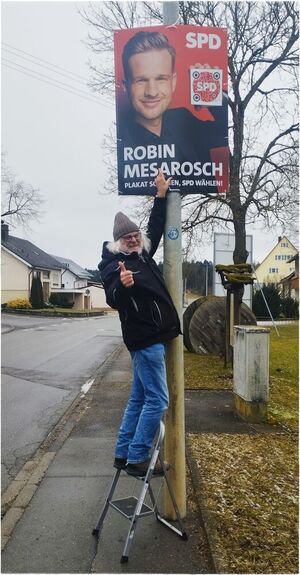 Beide Stimmen für Robin !