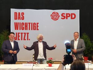 SPD Region Südwürttemberg im Gespräch mit Anreas Stoch MdLund Hubertus Heil MdB