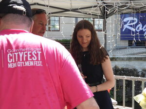 City-Fest -Gammertingen ein voller Erfolg mit unserer Landtagskandidatin 2026 als Gast